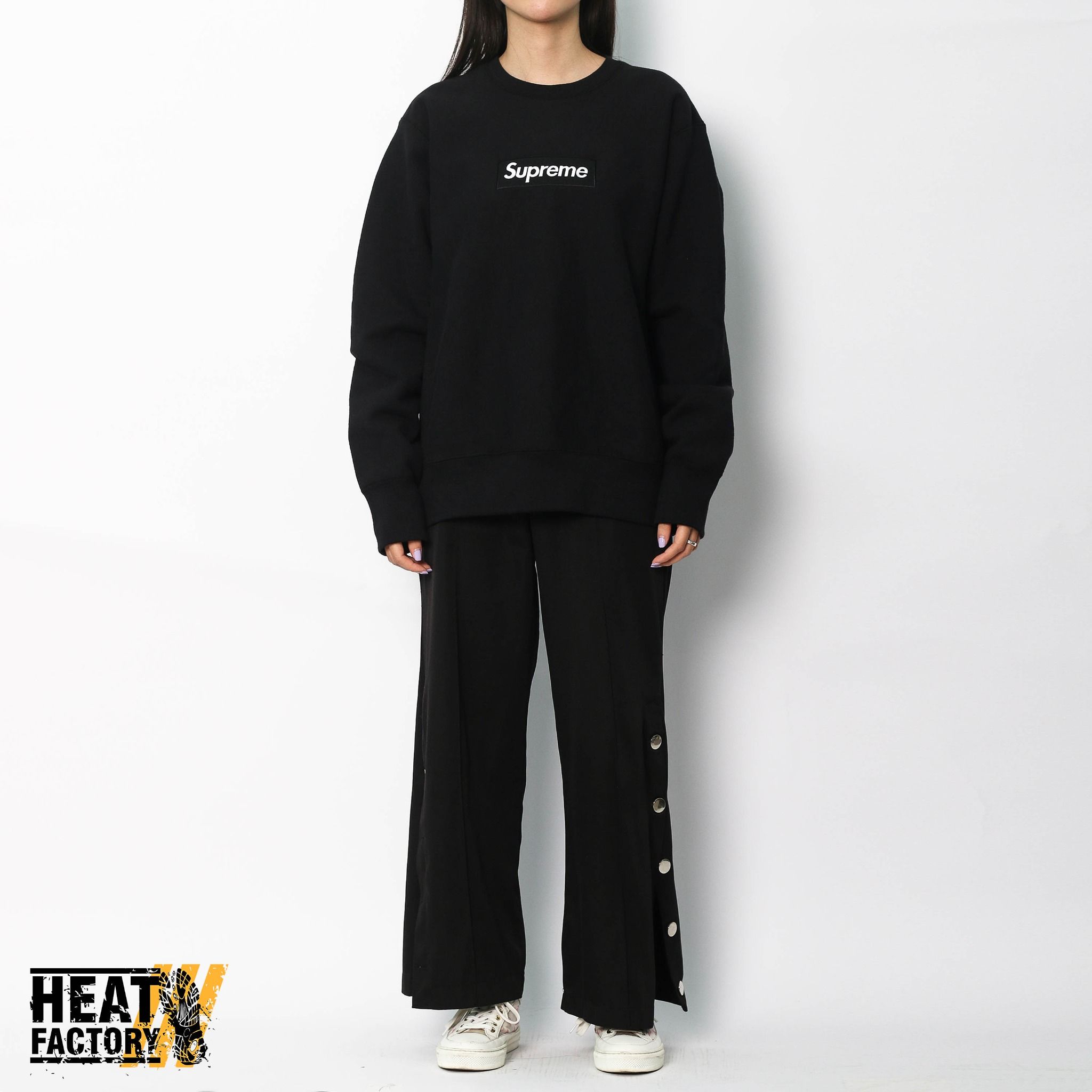  Supreme Sweater Box Logo (Black) 