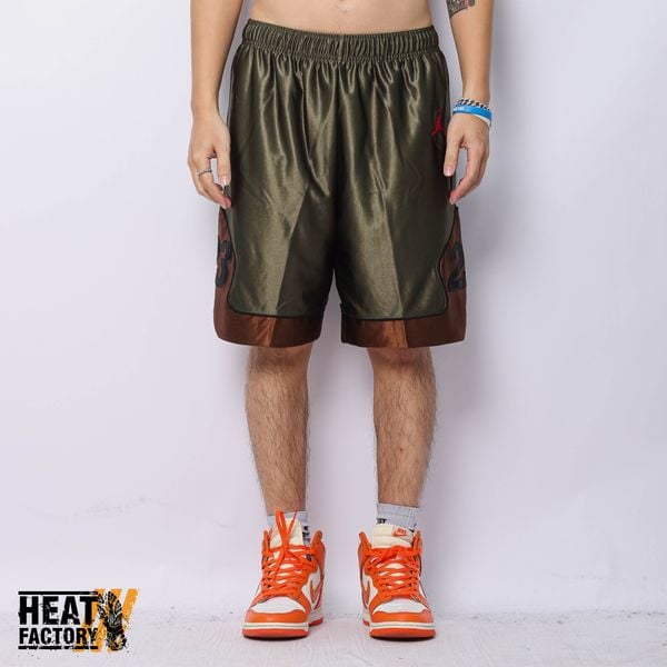  Supreme Jordan Shorts Warm Up (Olive) 