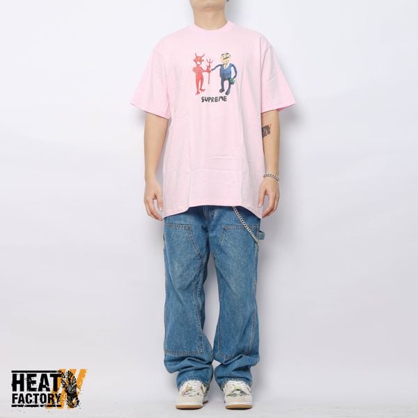 Tee Supreme Business Pink Heat Factory Tee Supreme Business Pink Heat Factory