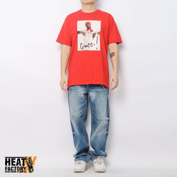  Supreme x Gucci Mane Tee (Red) (Used) 