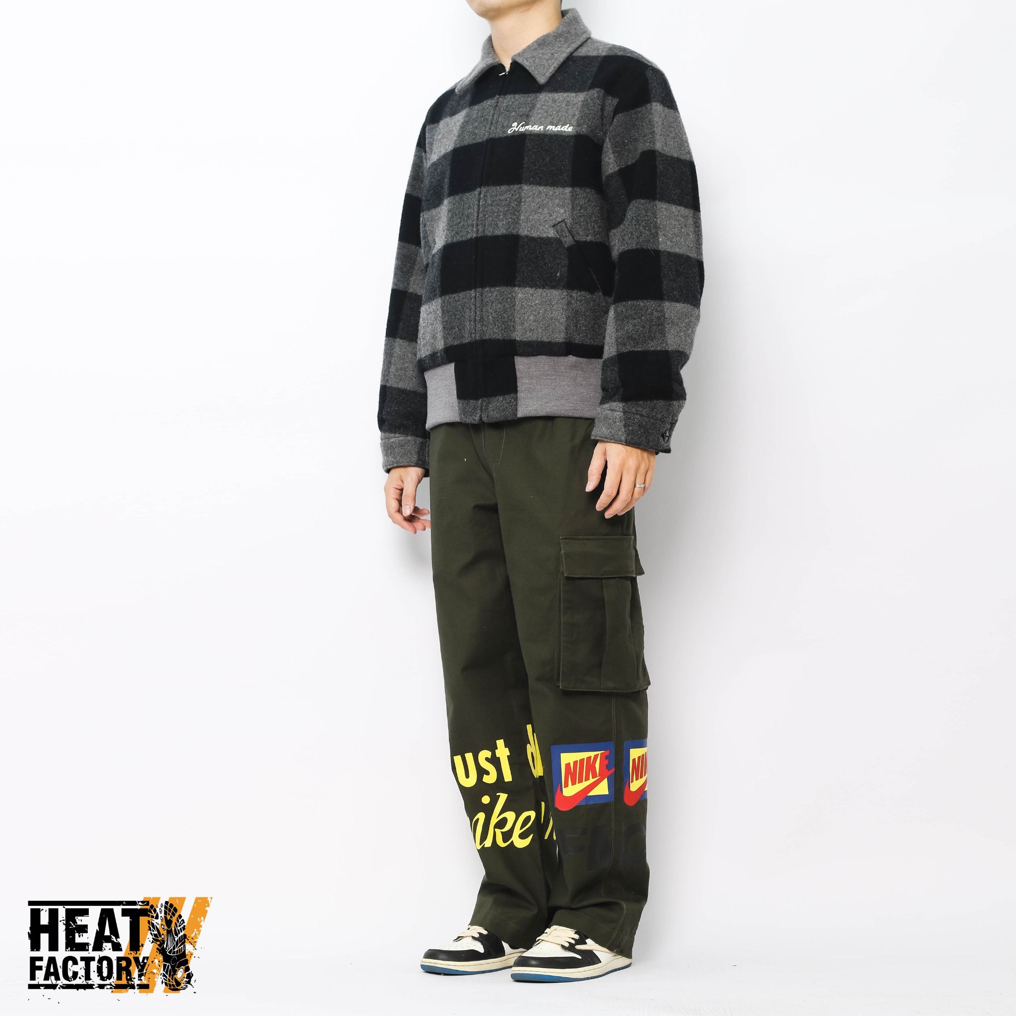  Human Made Jacket Black Lumberjack (Grey) 