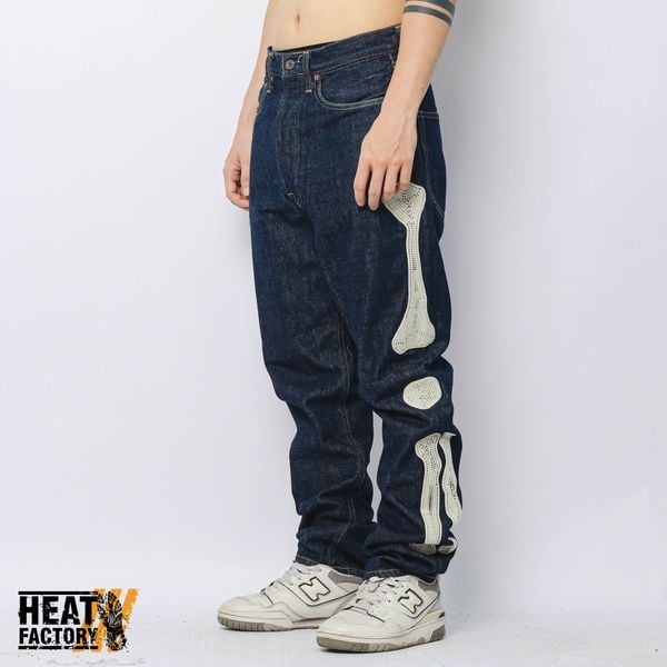  Kapital Jeans Skeleton 12.5oz Mexico Tuxedo 5P OKAGILLY (Indigo) (Like New) 