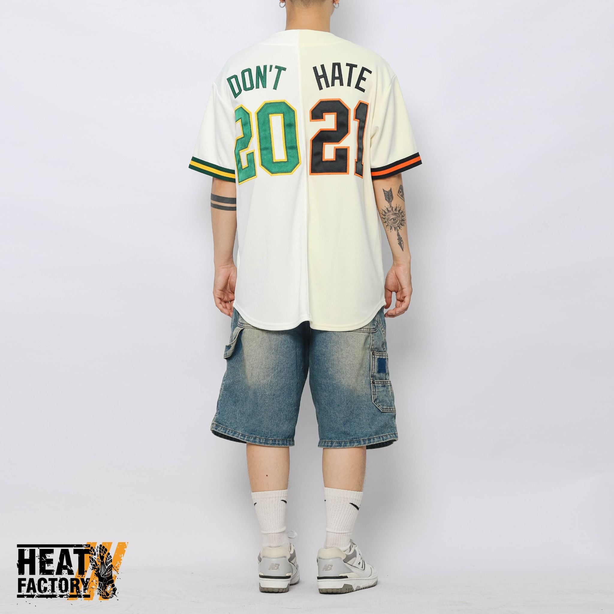  Supreme Jersey Baseball Don't Hate (White) 