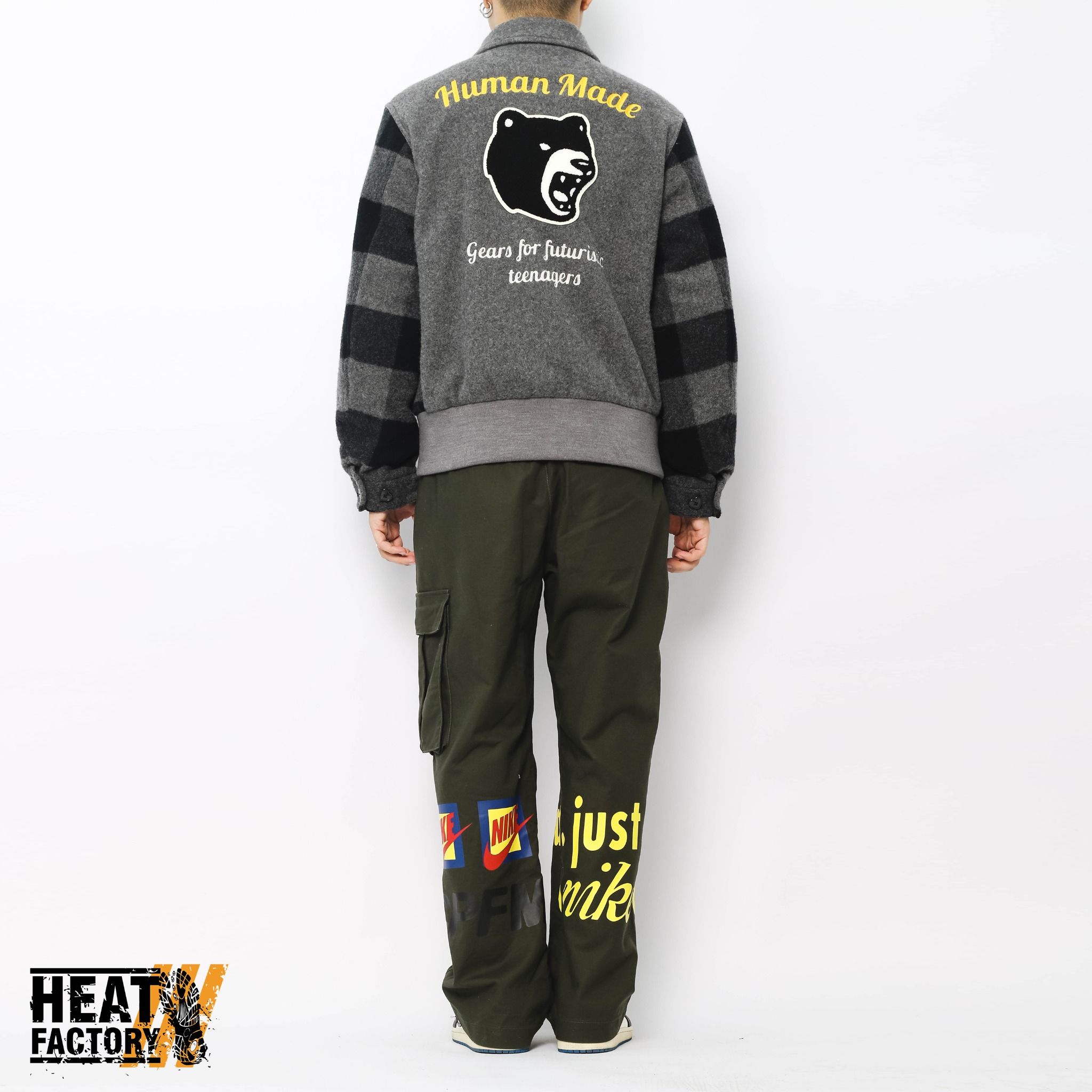  Human Made Jacket Black Lumberjack (Grey) 