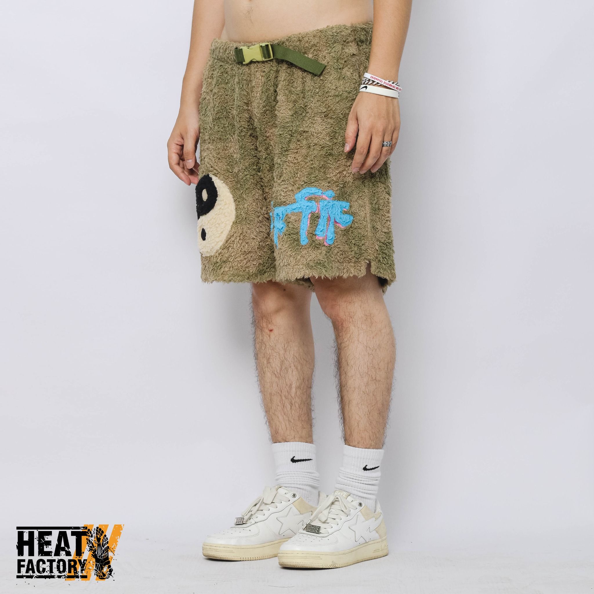  CPFM Shorts Fuzzy Acid (Brown) 