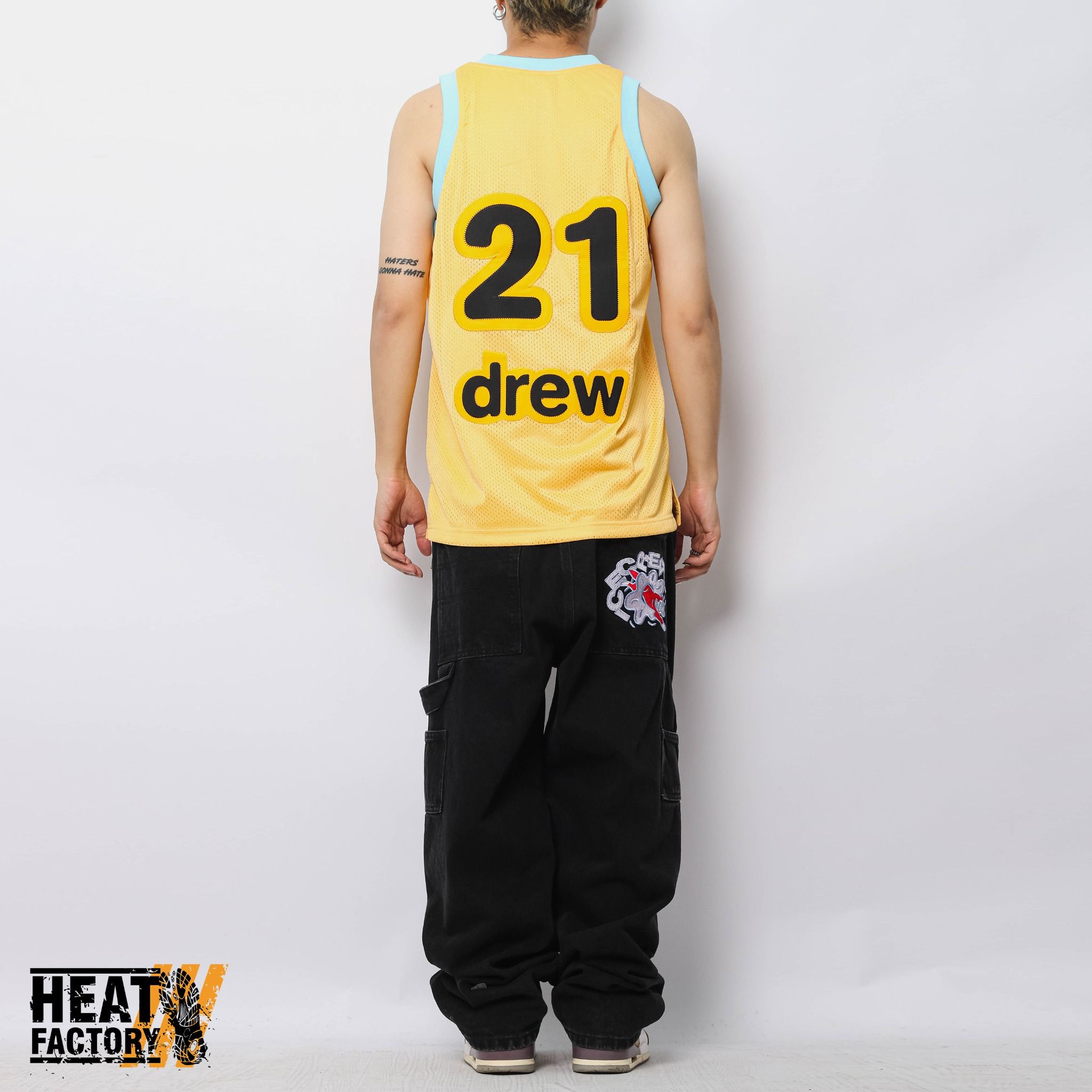  Drew House Jersey Figment Basketball (Tangerine) (Used) 