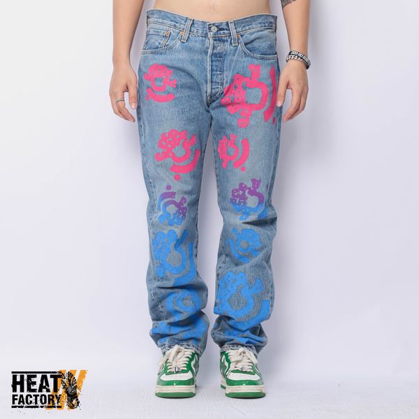  Denim Tears Levis Jeans B-STroy (Blue) 