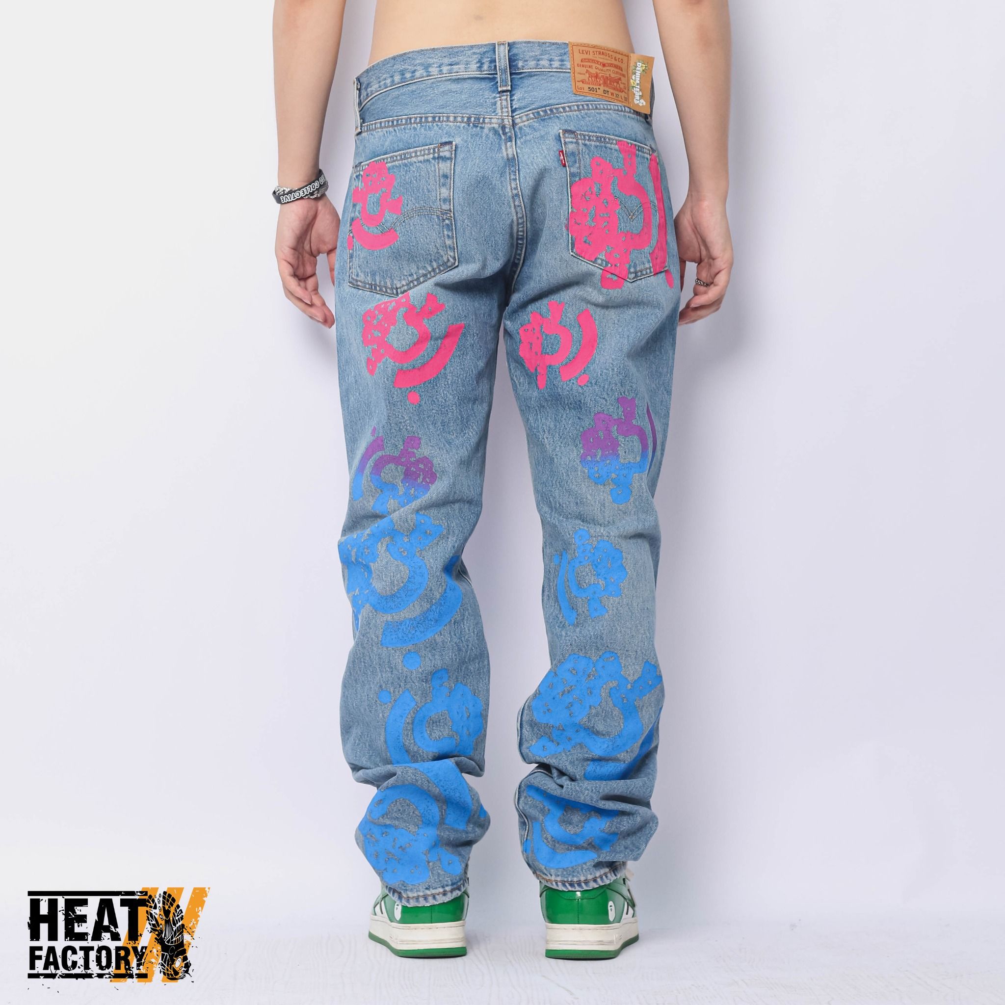  Denim Tears Levis Jeans B-STroy (Blue) 