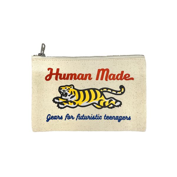  Human Made Bank Pouch Tiger (White) 
