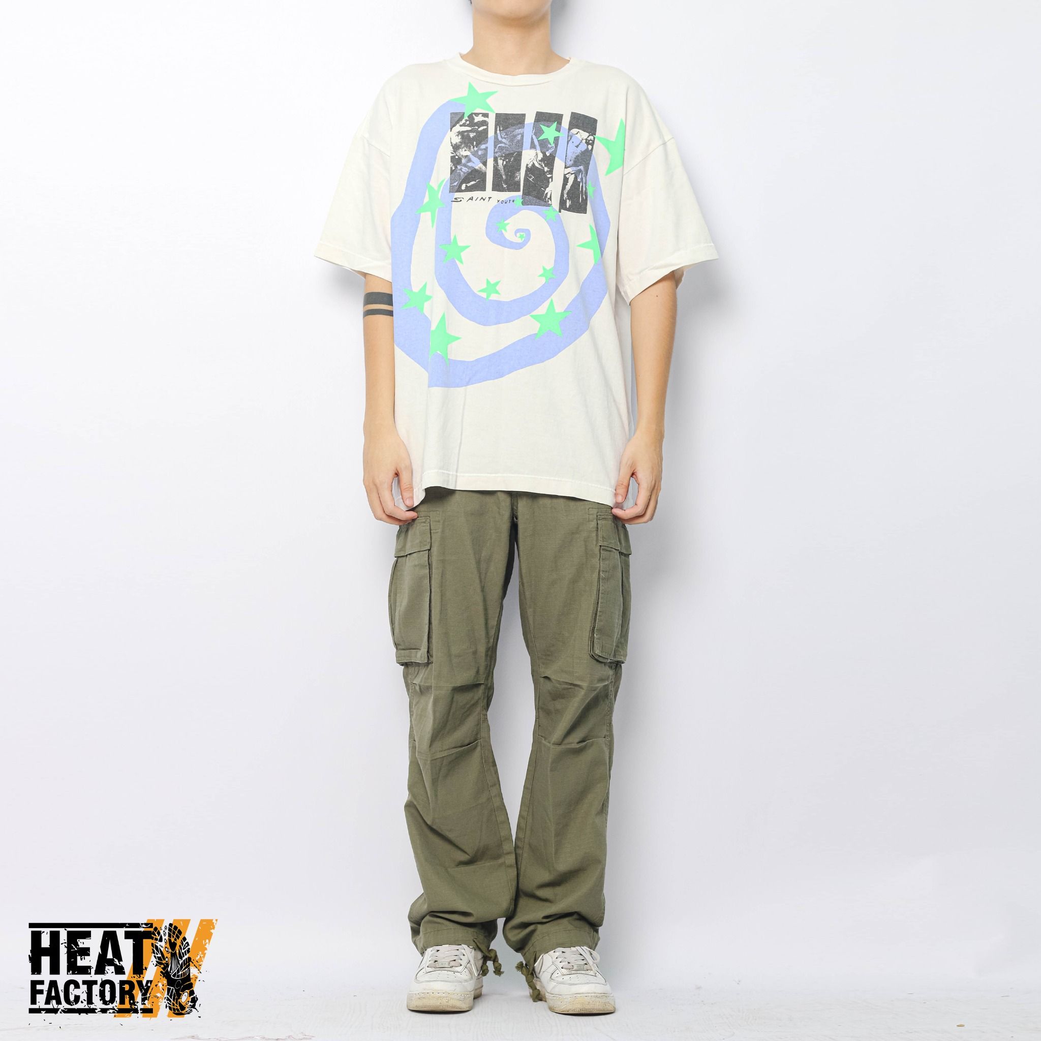  Saint Michael Tee Humanity (White) (Like New) 