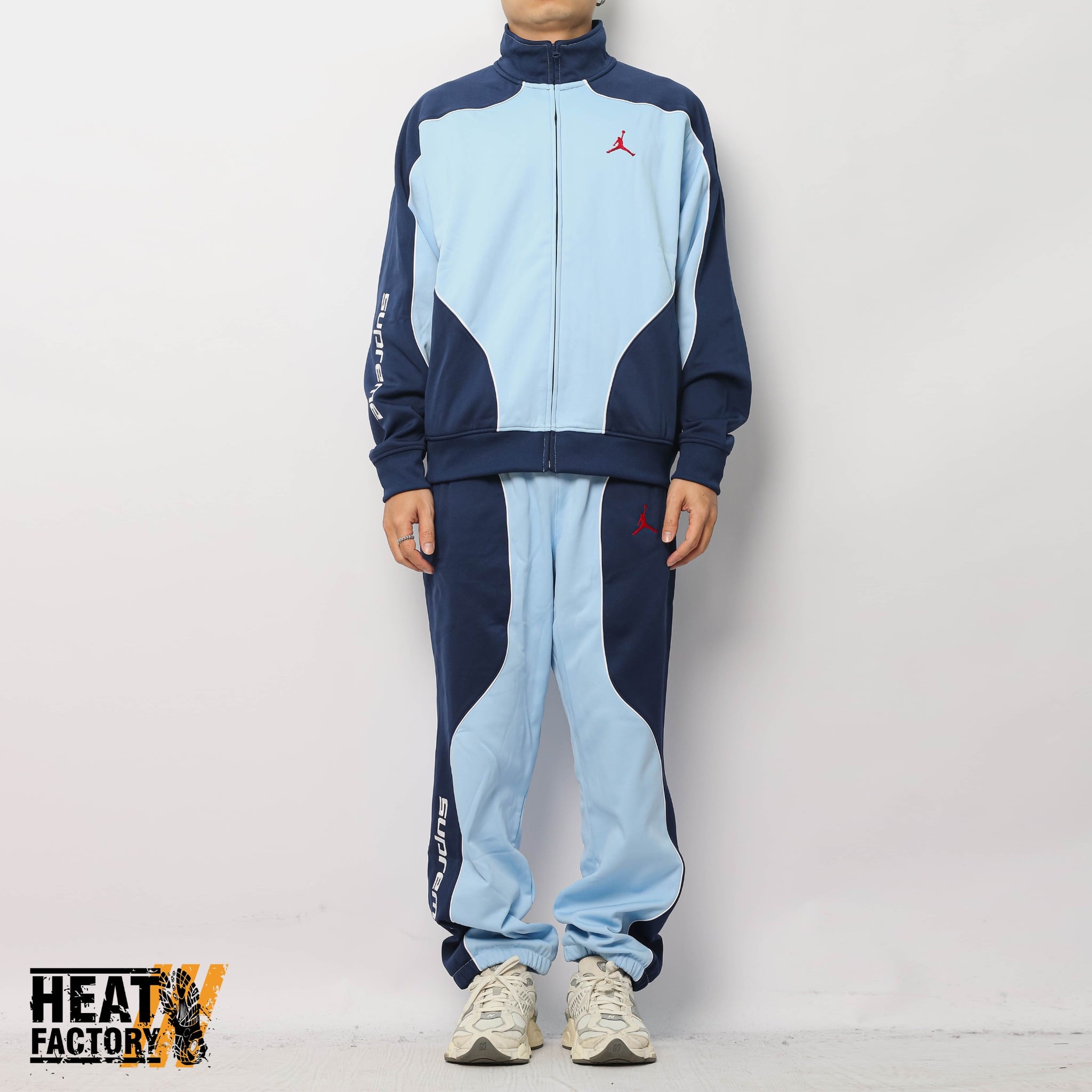 Supreme Jordan Tricot Track Jacket (Light Blue) – Heat Factory