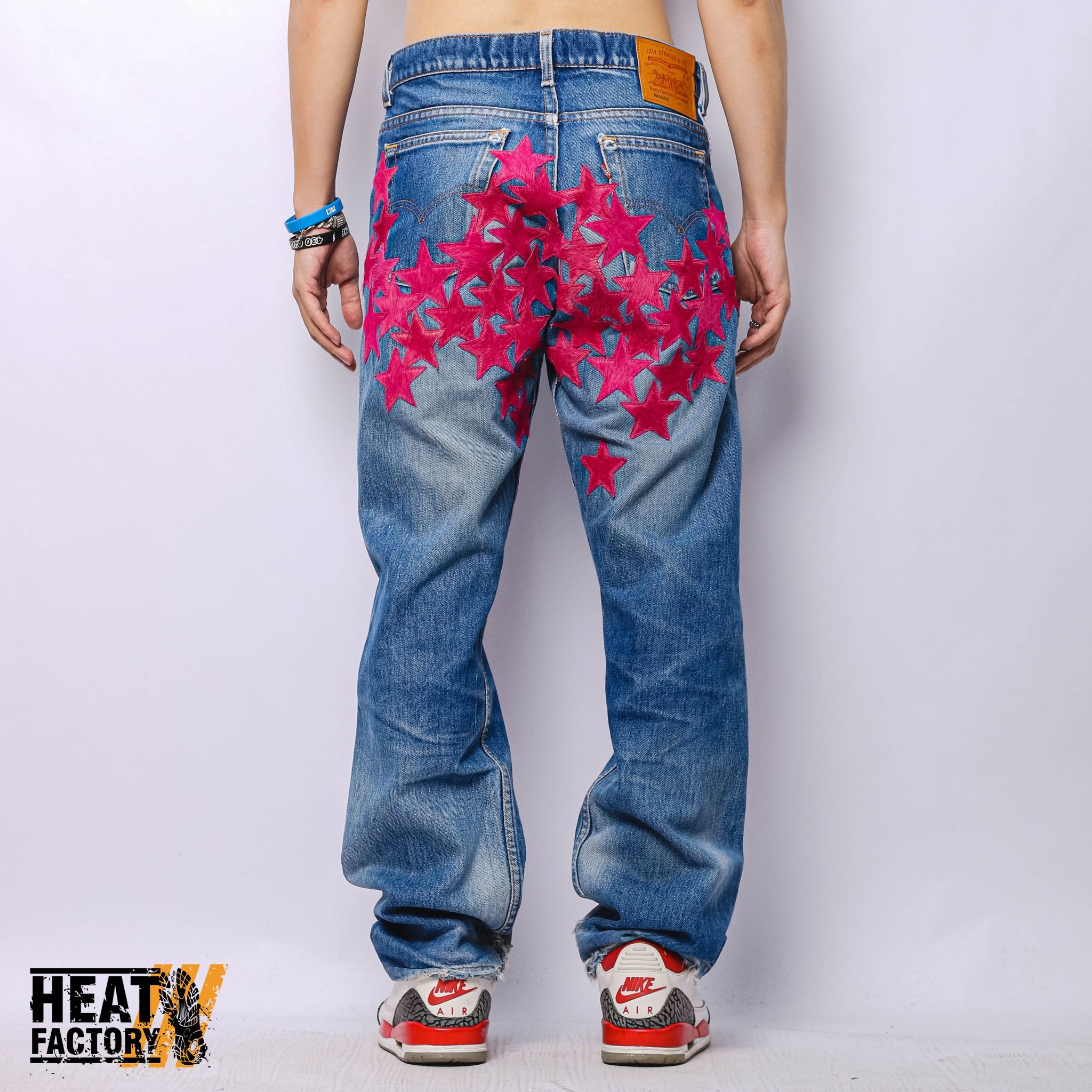  Dddchaosss x Heat Factory Star Jeans 