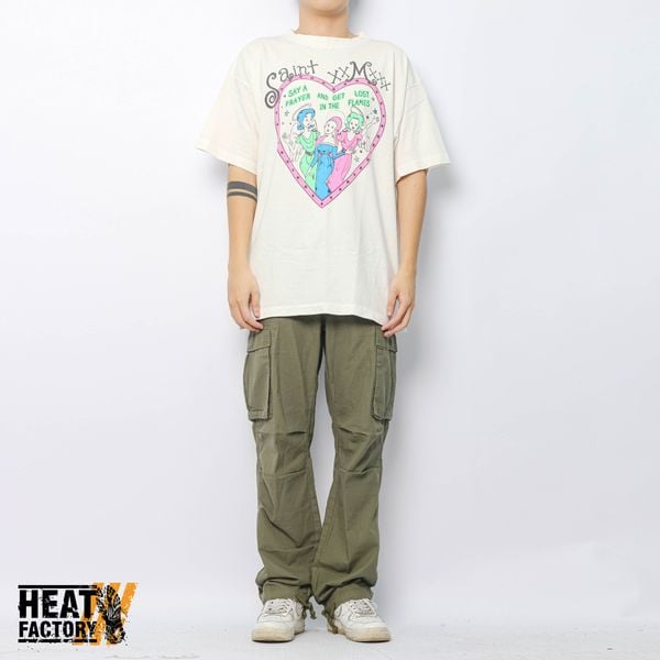  Saint Michael Tee Heart (White) (Like New) 