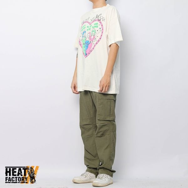  Saint Michael Tee Heart (White) (Like New) 