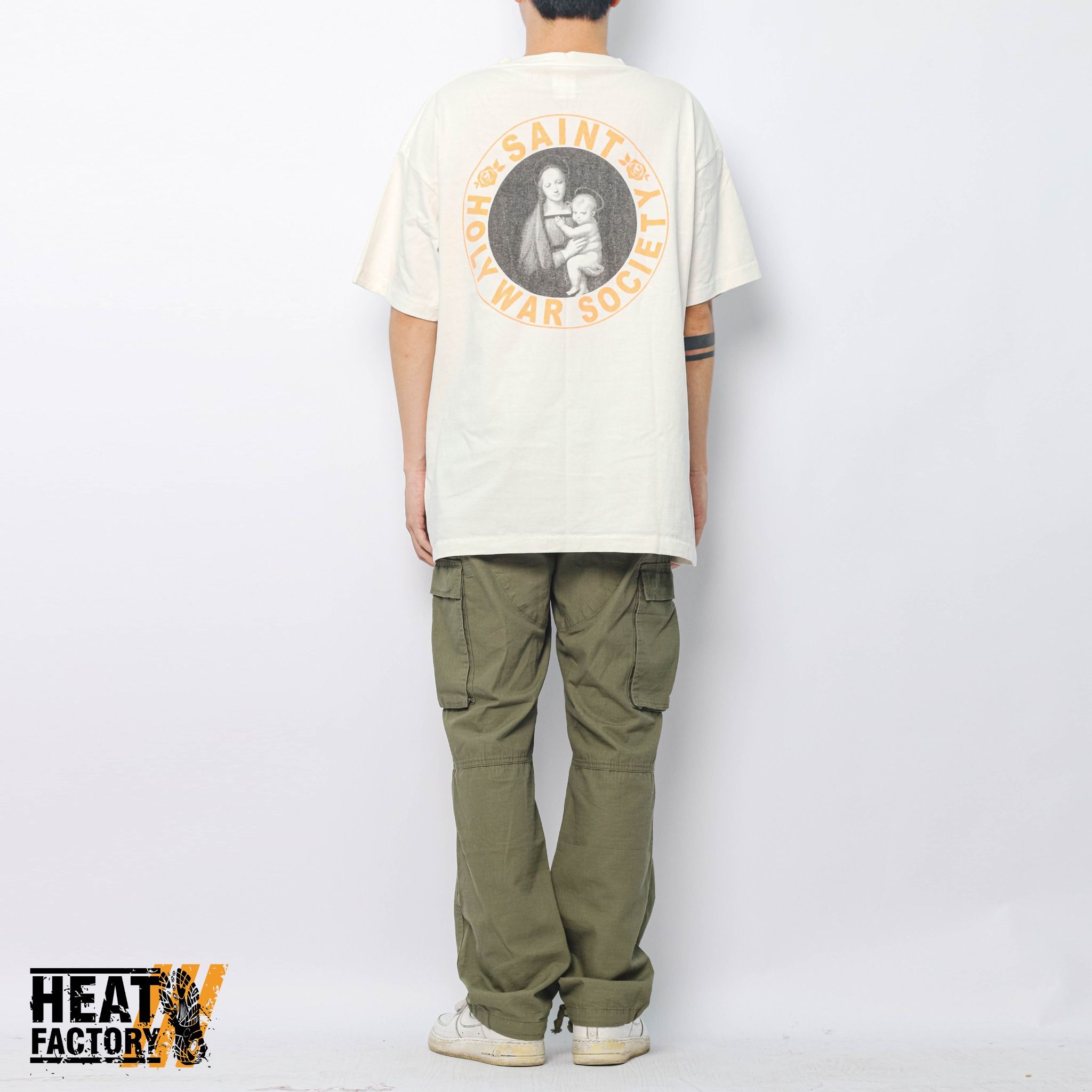  Saint Michael Tee Heart (White) (Like New) 