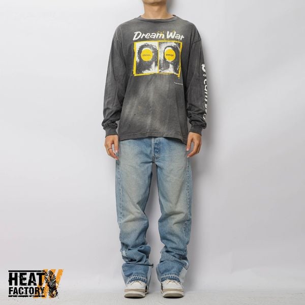  Saint Michael Longsleeve Tee Dream War (Grey) (Used) 
