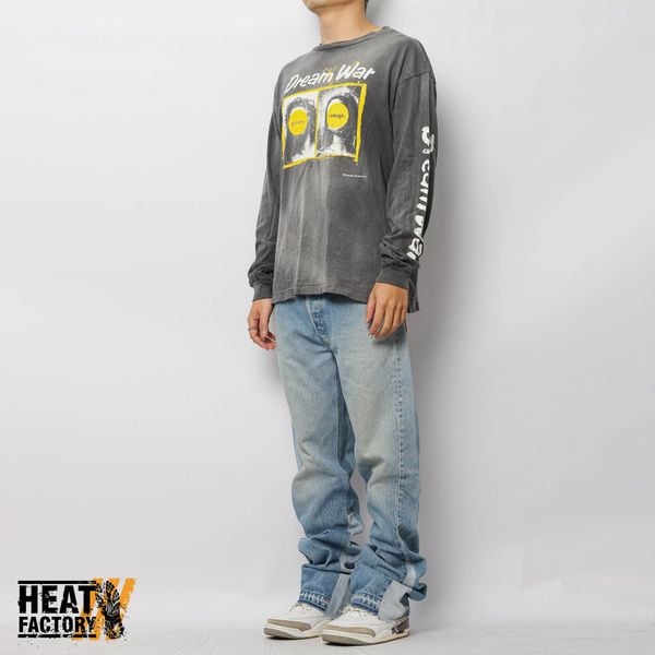  Saint Michael Longsleeve Tee Dream War (Grey) (Used) 