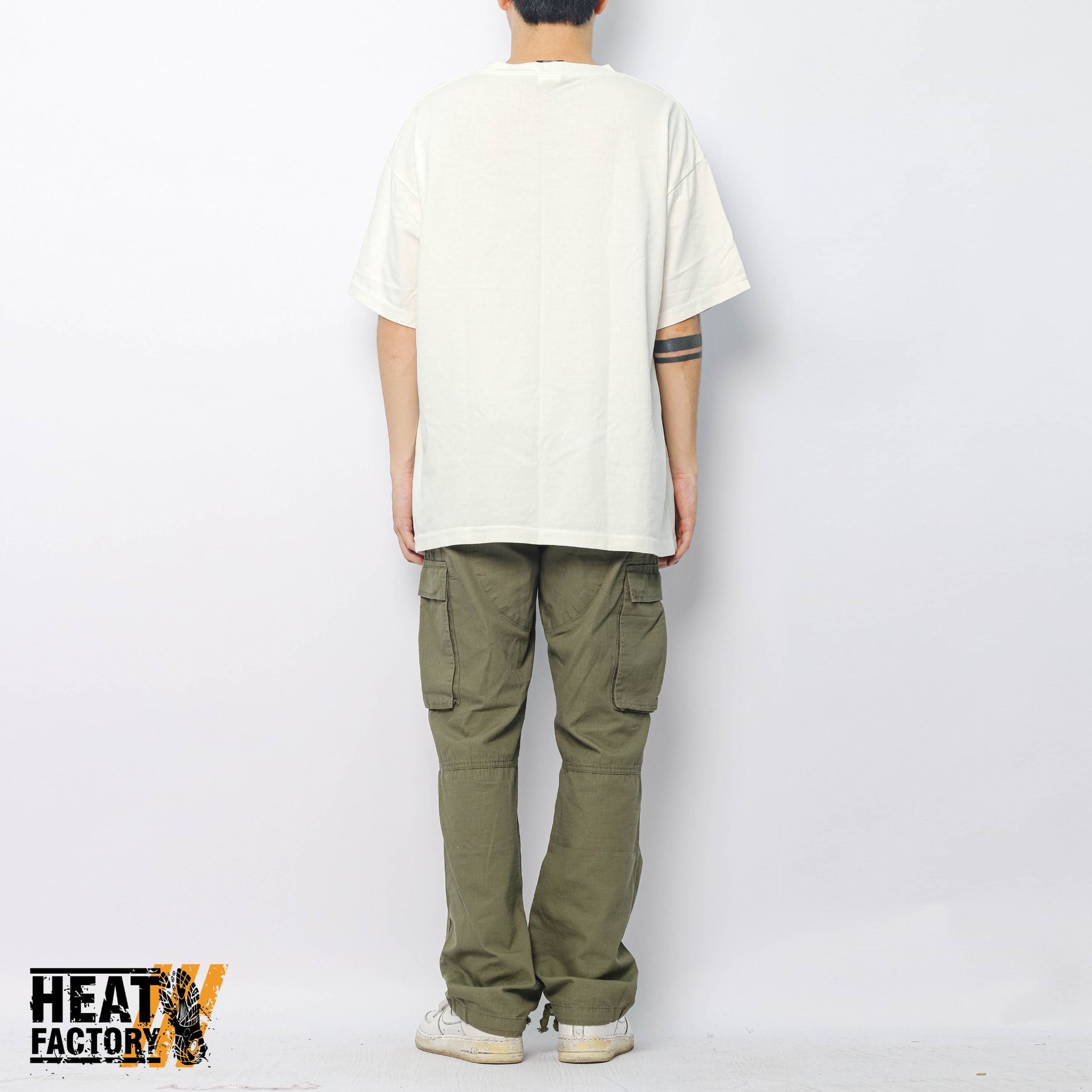  Saint Michael Tee ST Youth (White) (Like New) 