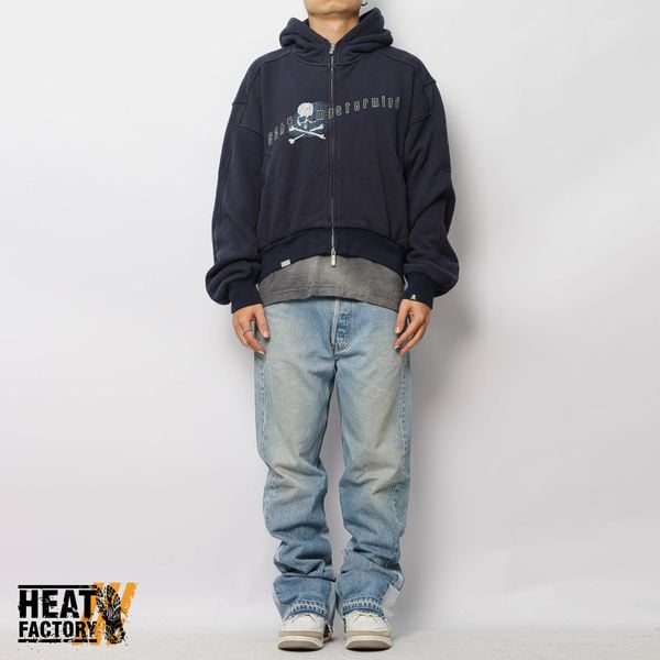  Mastermind x C2H4 Profile Zip Hoodie (Mist Navy) 