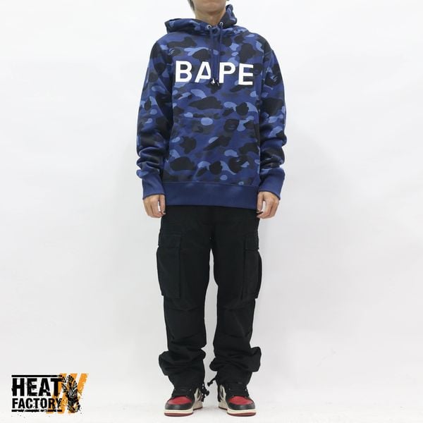  Bape Hoodie Color Camo (Navy) 