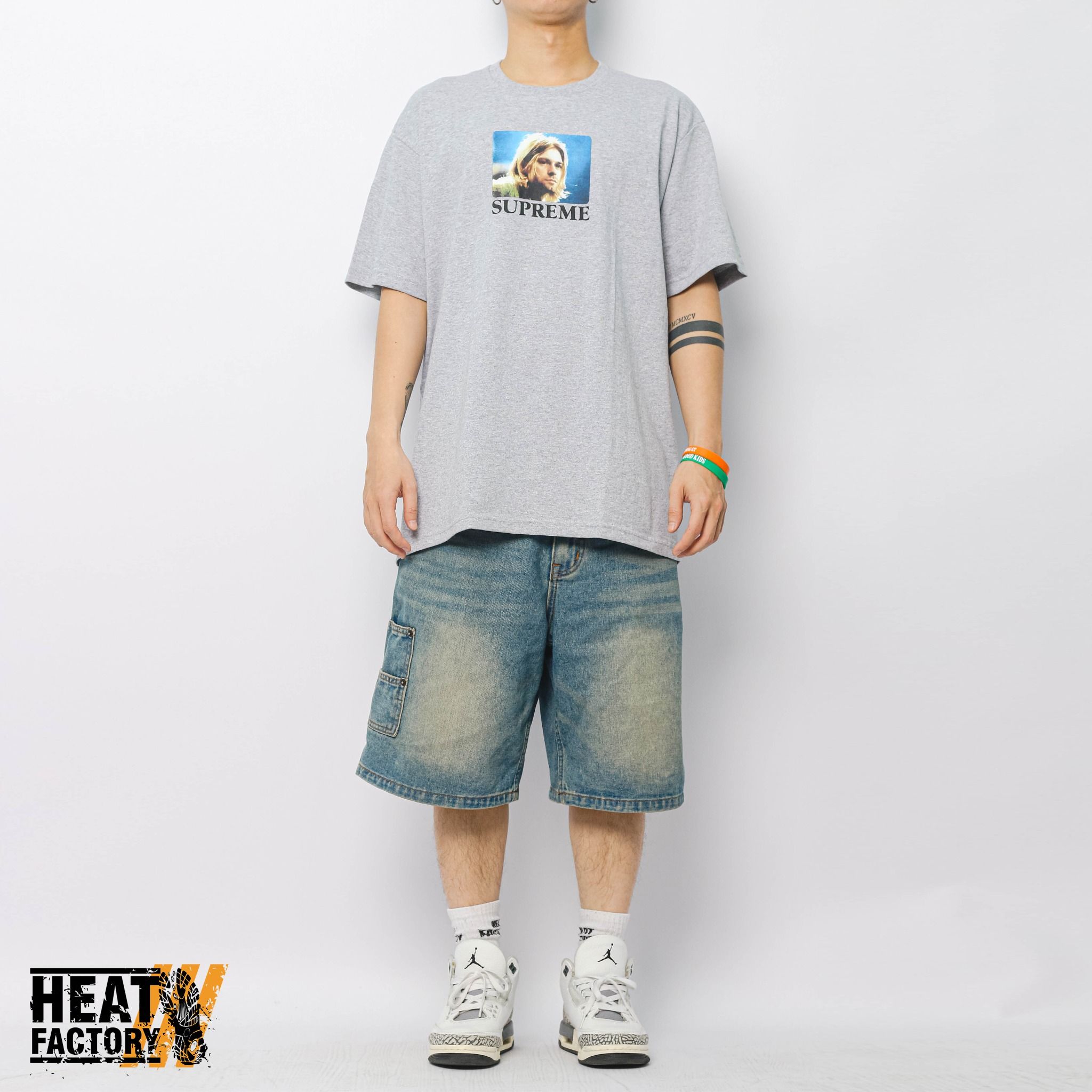  Supreme Tee Kurt Cobain (Grey) 