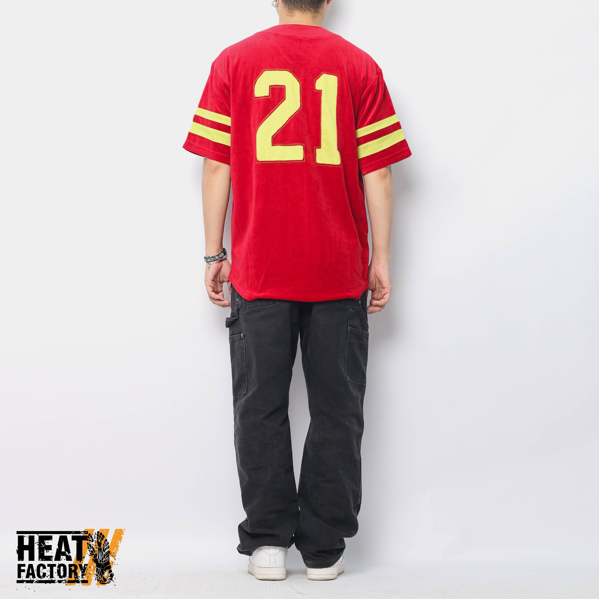  Supreme Jersey Velour Baseball (Red) 