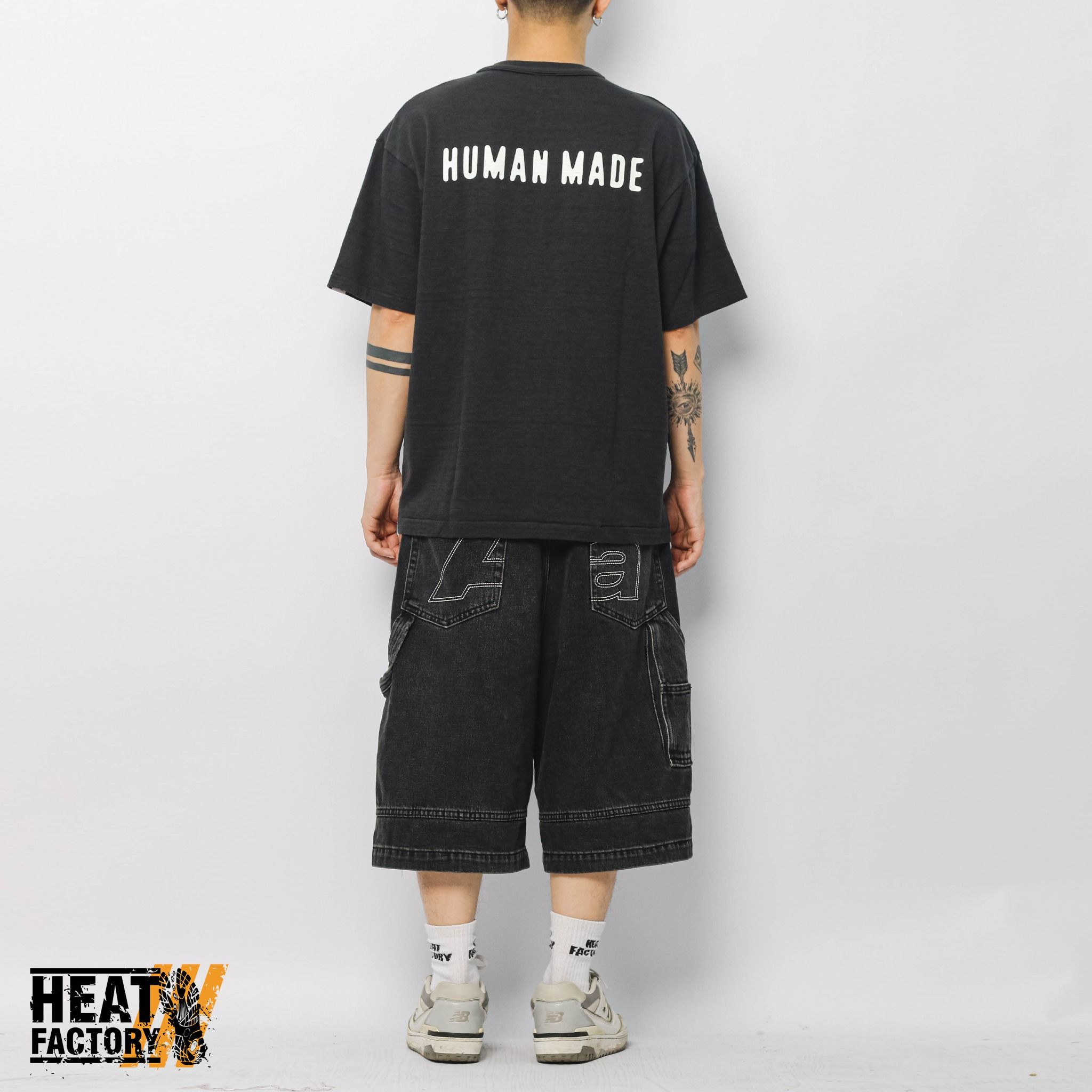  Human Made Tee Heart Logo Graphic #11 (Black) 