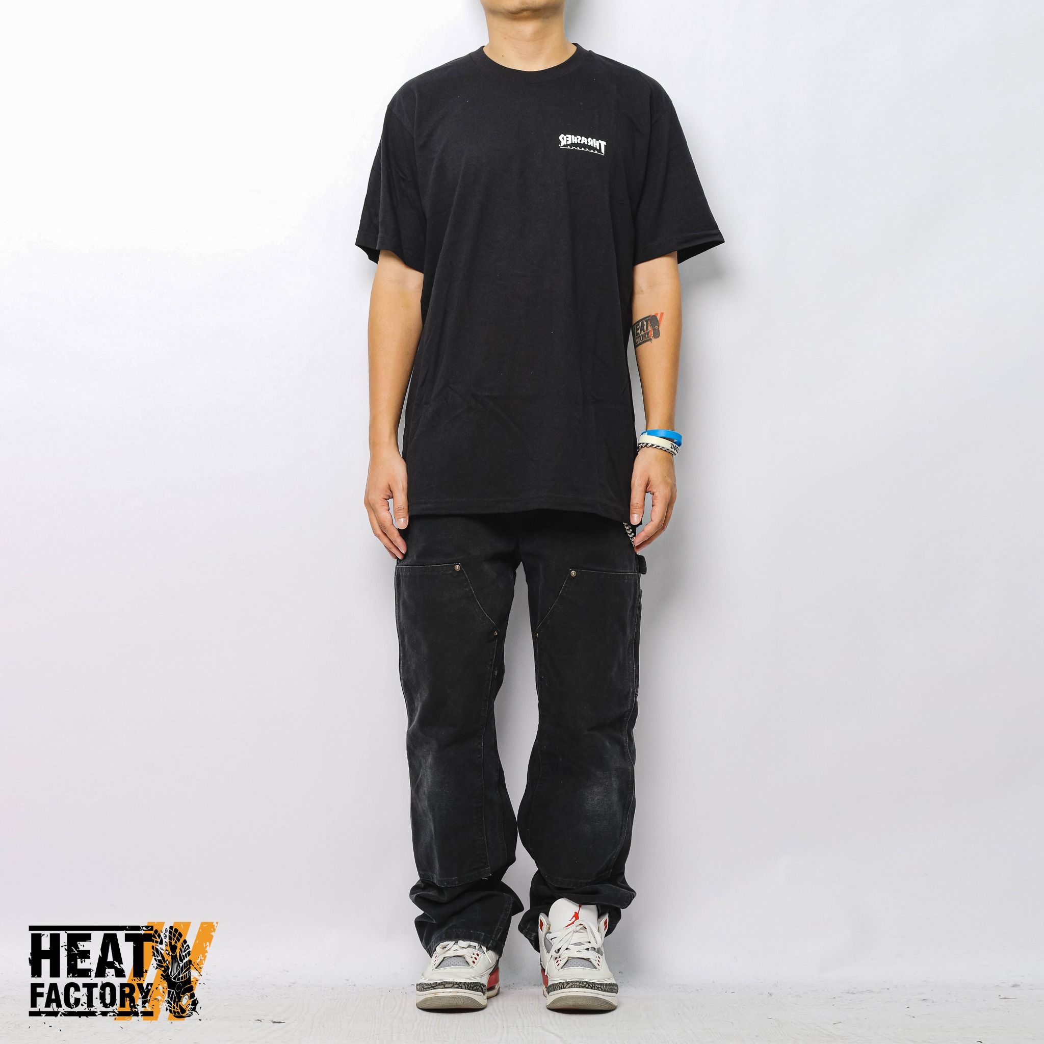  Supreme Tee Thrasher Cross (Black) 