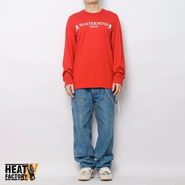  Mastermind World Longsleeve Tee Logo (Red) 