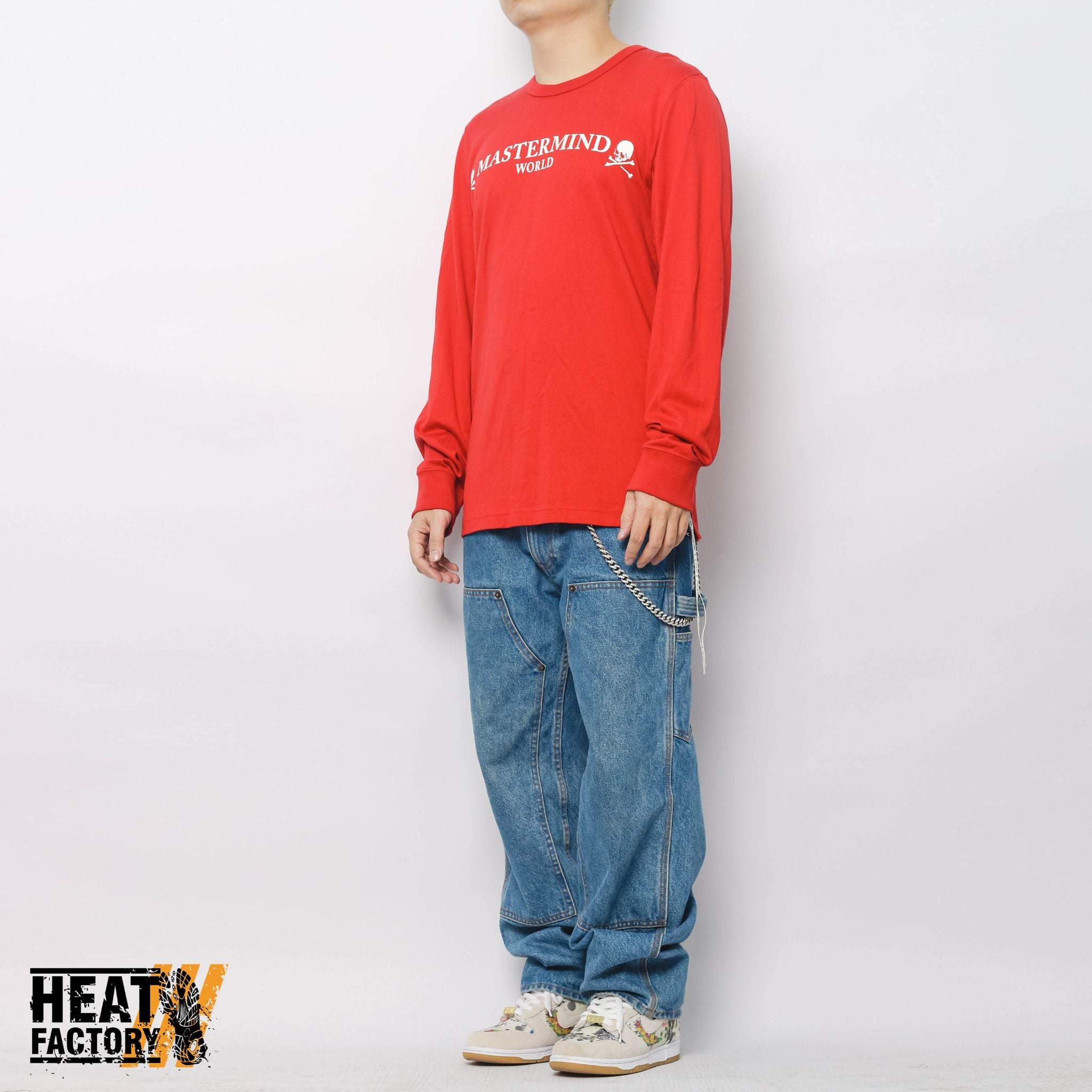  Mastermind World Longsleeve Tee Logo (Red) 