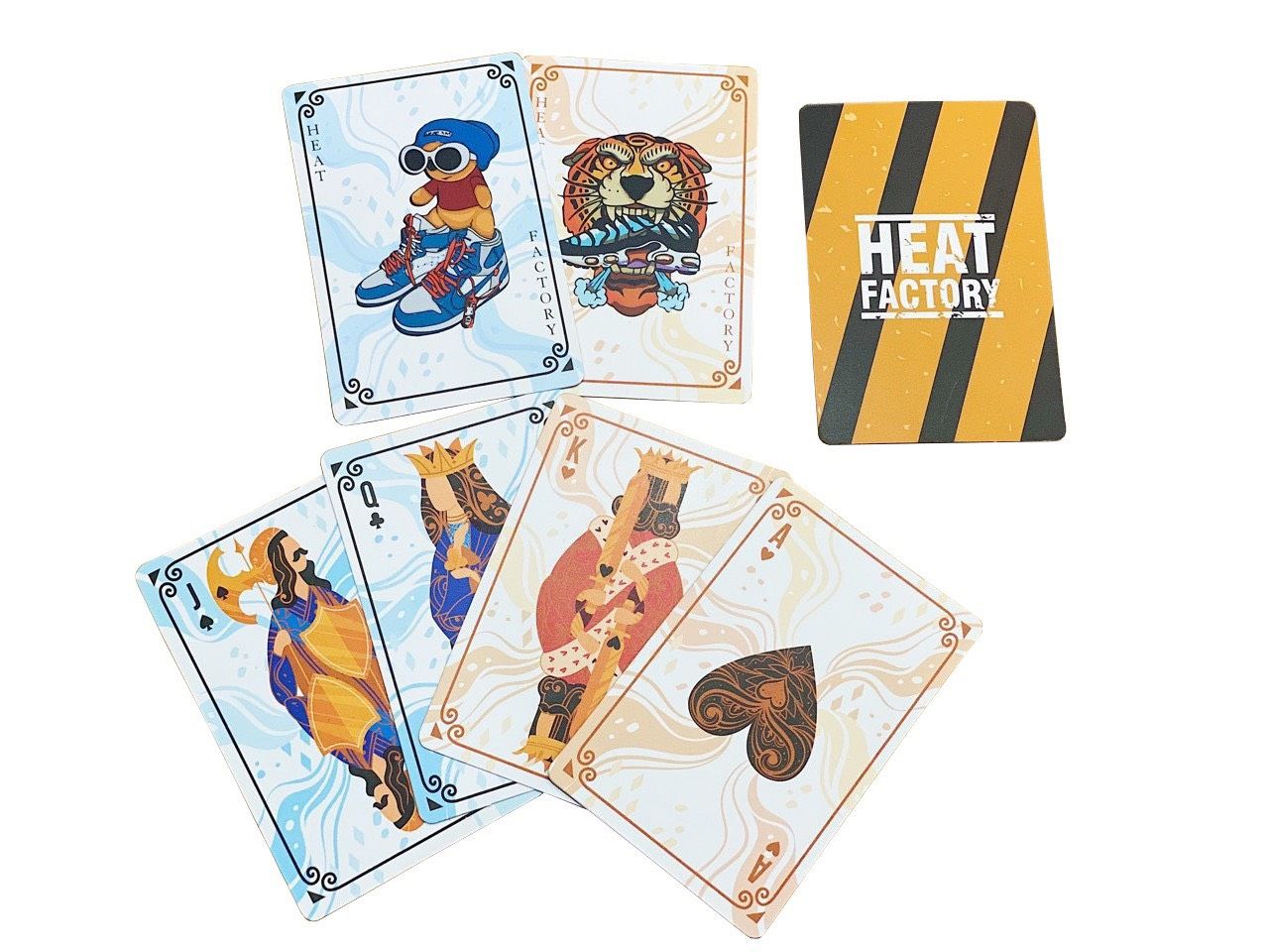  Heat Factory Playing Cards (Orange) 