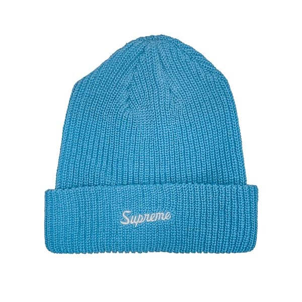  Supreme Beanie Loose Gauge SS21 (Light Blue) 