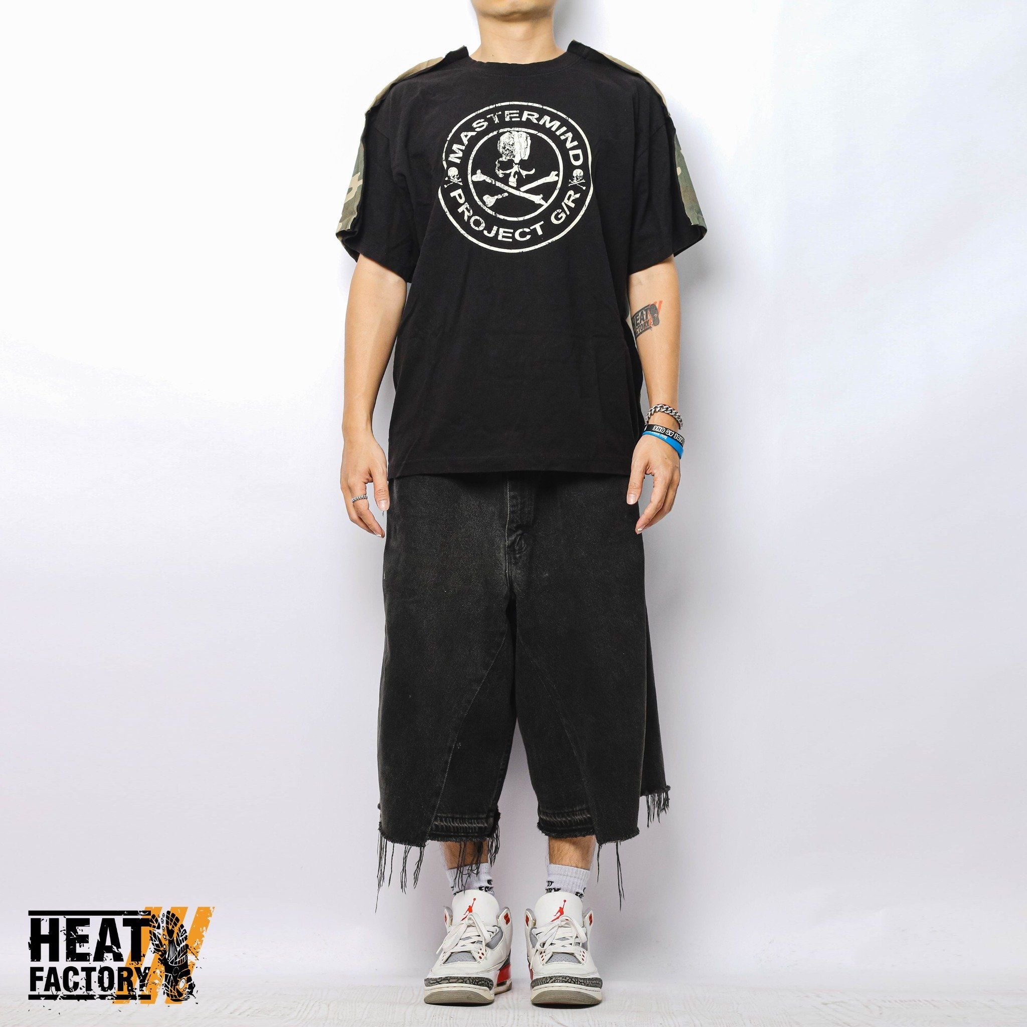  Mastermind Tee Two Faced Outseam (Black/Camo) 