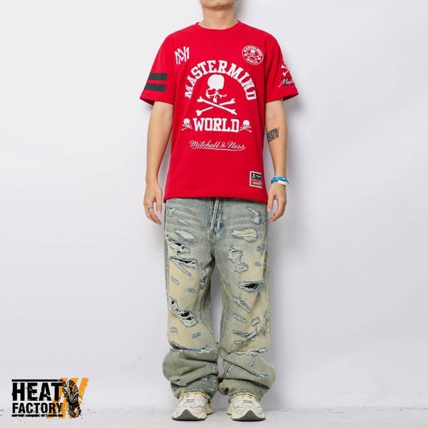  Mastermind World x M&N Tee Mesh (Red) 