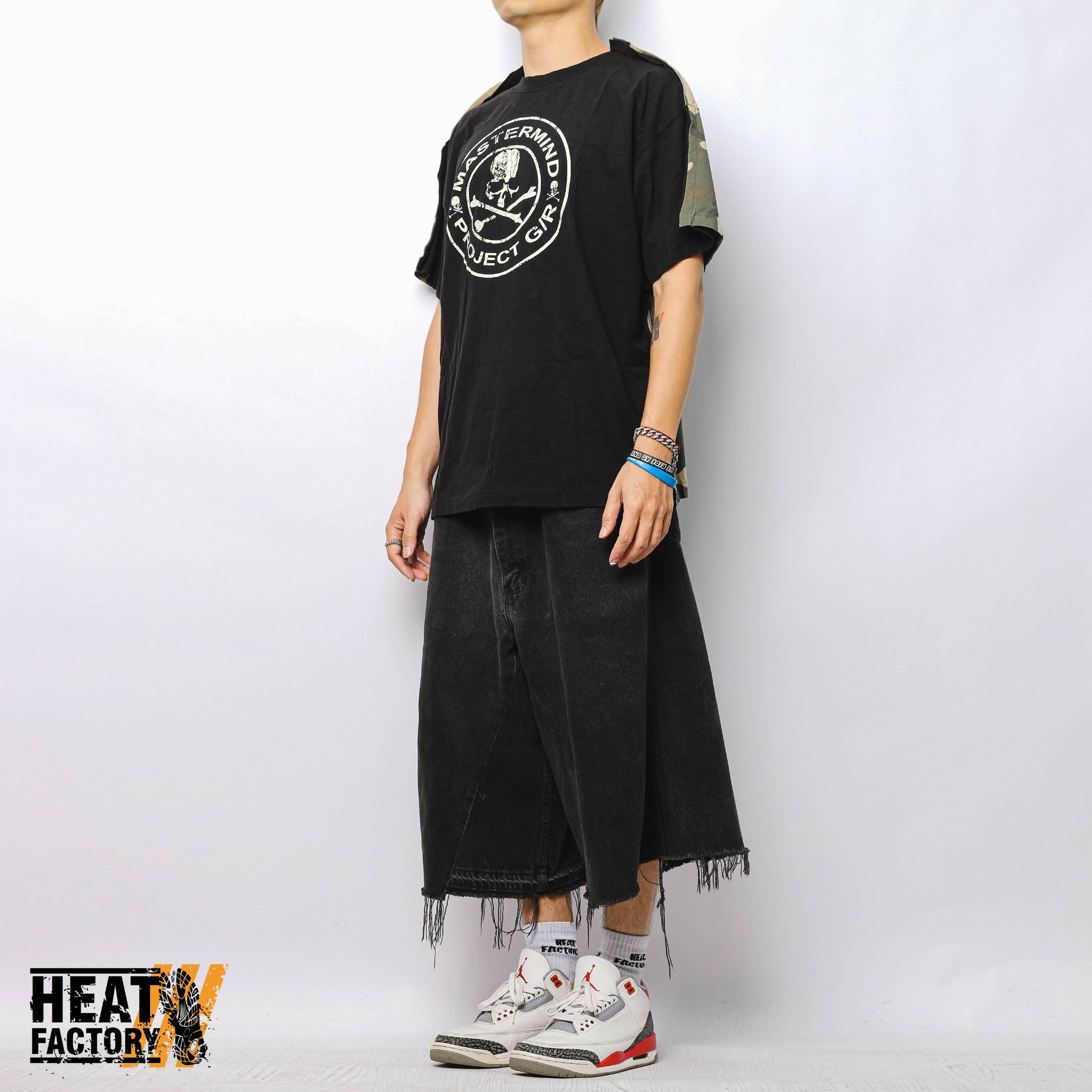  Mastermind Tee Two Faced Outseam (Black/Camo) 