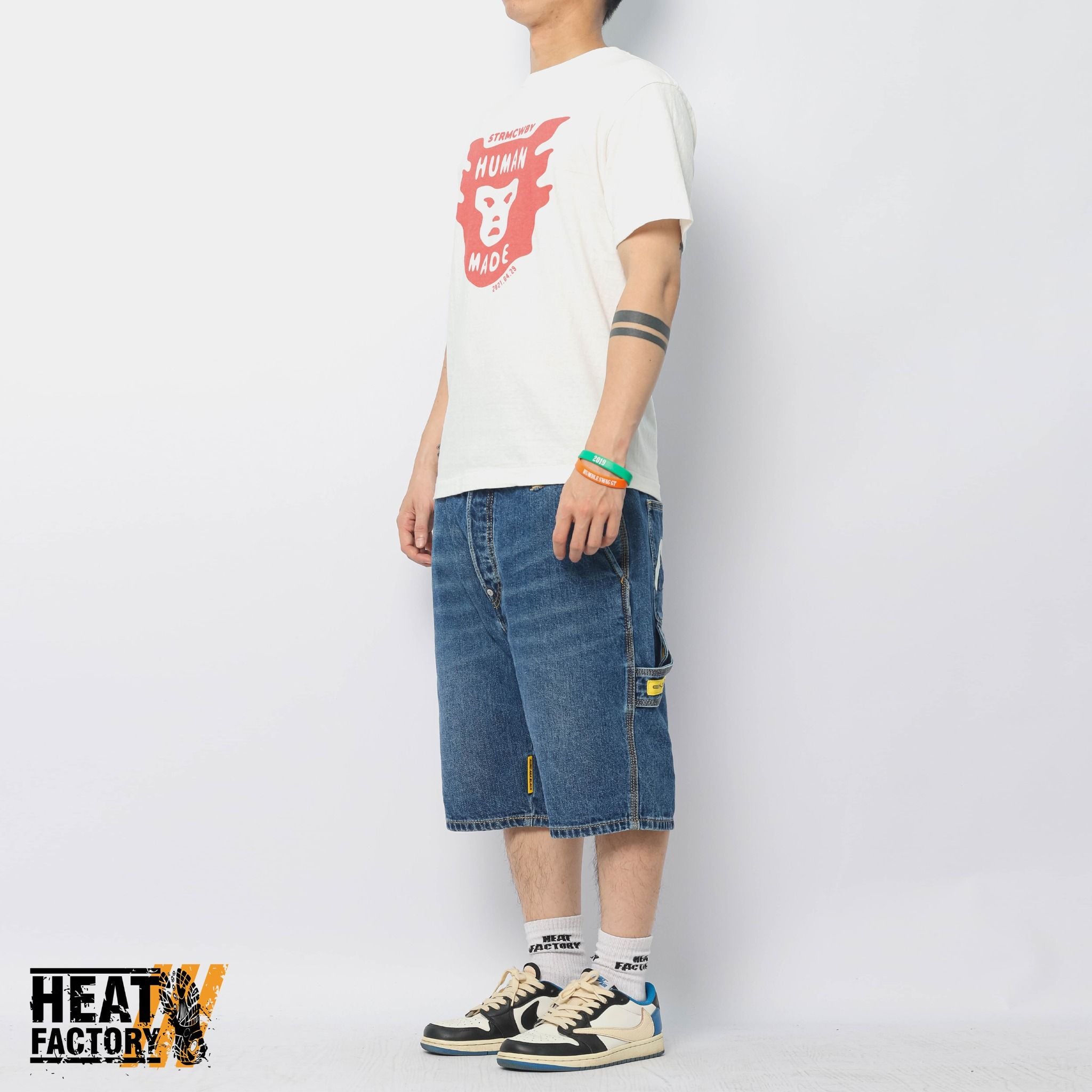  Human Made Tee STRMCWBY Date (White) 