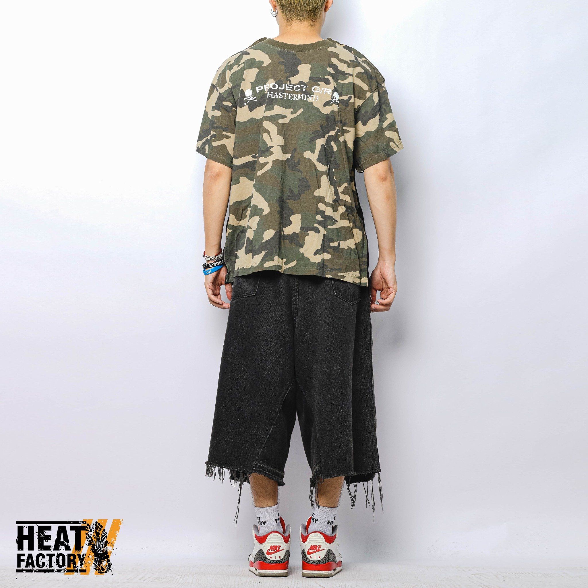  Mastermind Tee Two Faced Outseam (Black/Camo) 