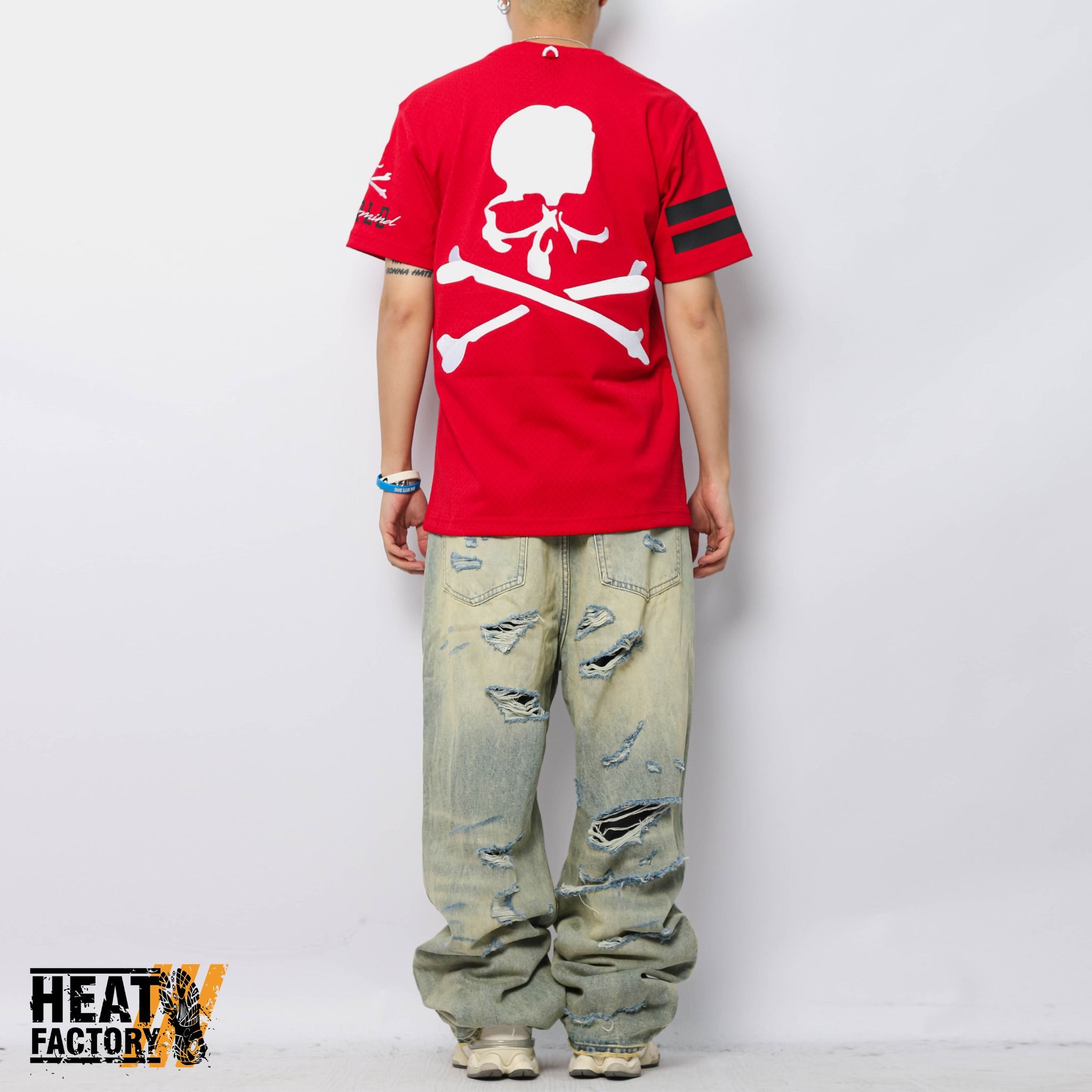  Mastermind World x M&N Tee Mesh (Red) 