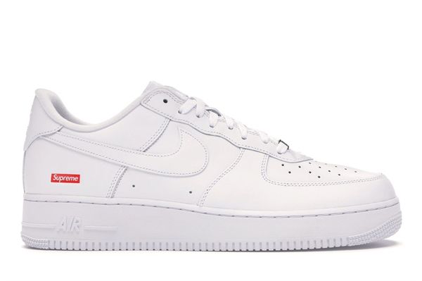  Nike Air Force 1 x Supreme (White) 