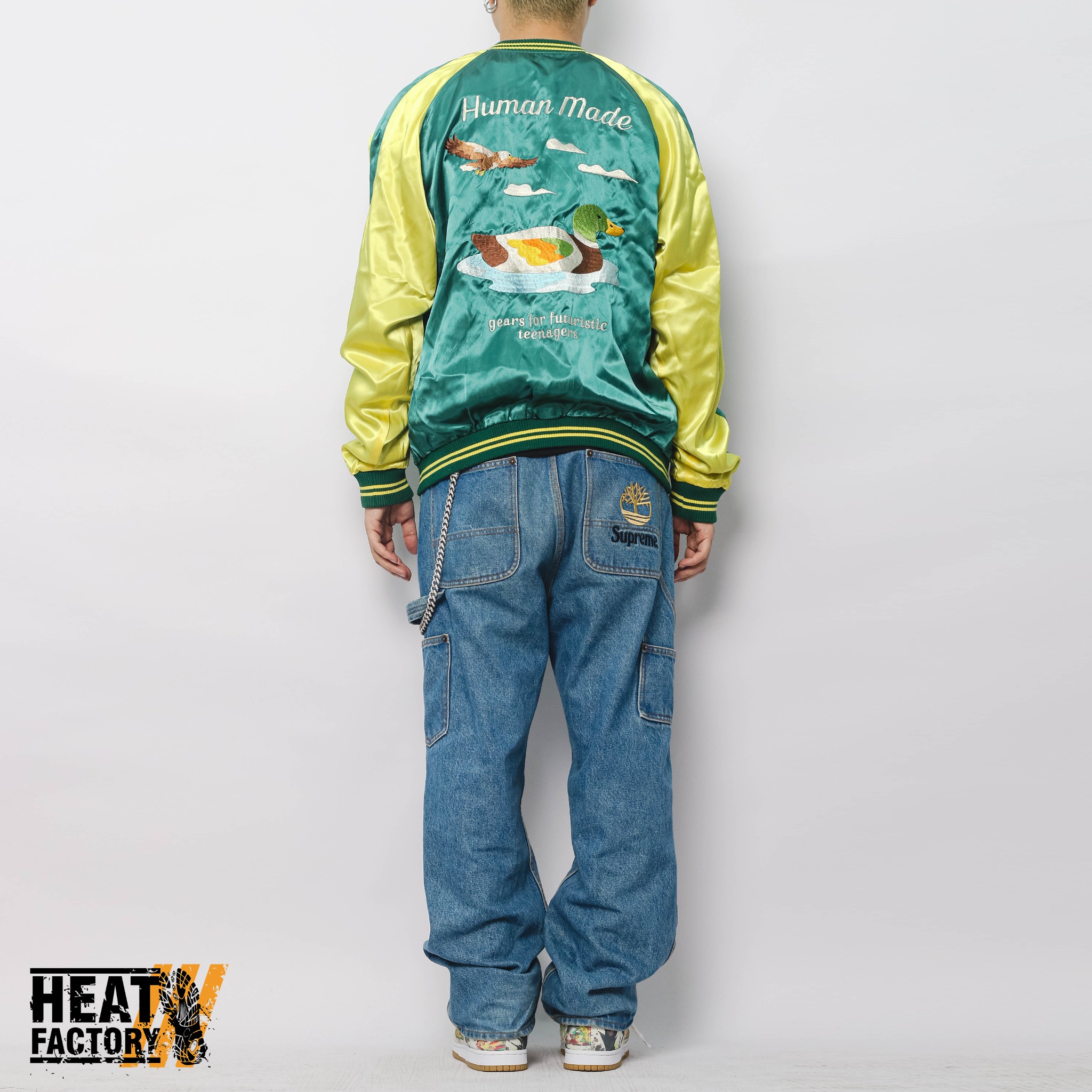 ジャケット・アウター HUMAN MADE VICK YOKOSUKA JACKET \"Green M ] HUMAN MADE x Lil Uzi Vert UZI MADE YOKOSUKA JACKET