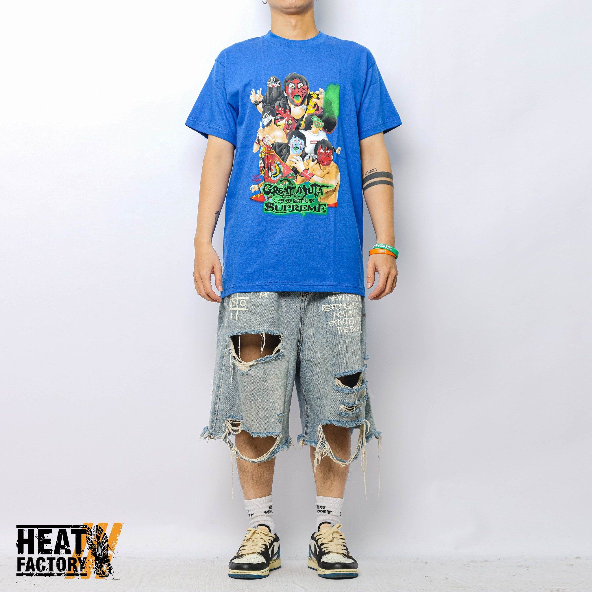  Supreme Tee Muta (Blue) 