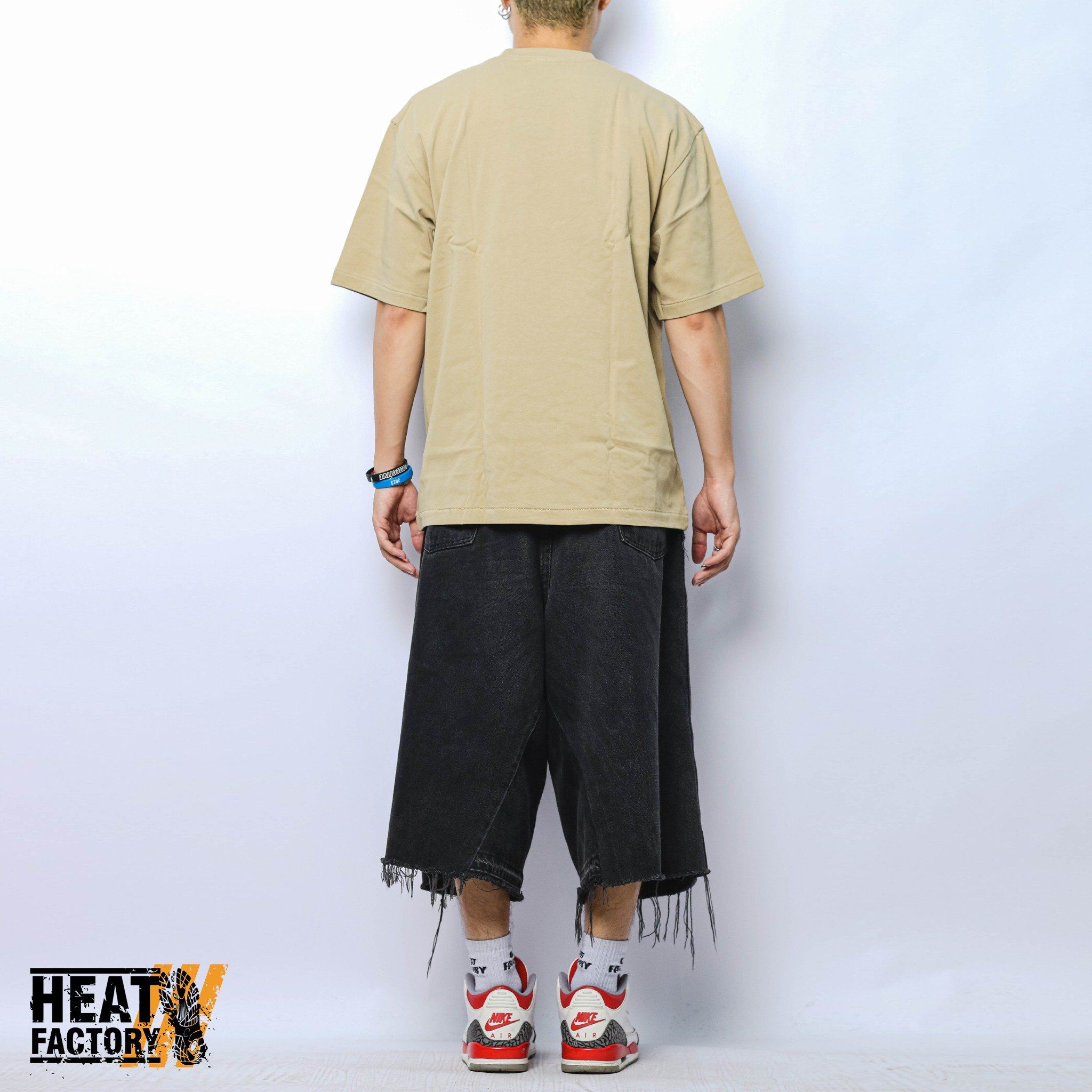  Bape Sta Tee Houndstooth Relaxed Fit (Beige) 