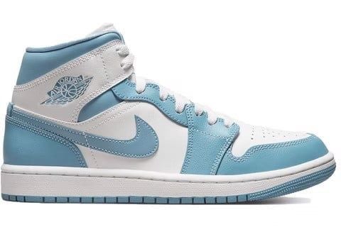  Jordan 1 Mid UNC 2022 