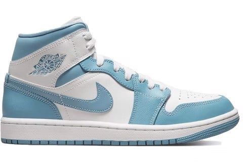  Jordan 1 Mid UNC 2022 