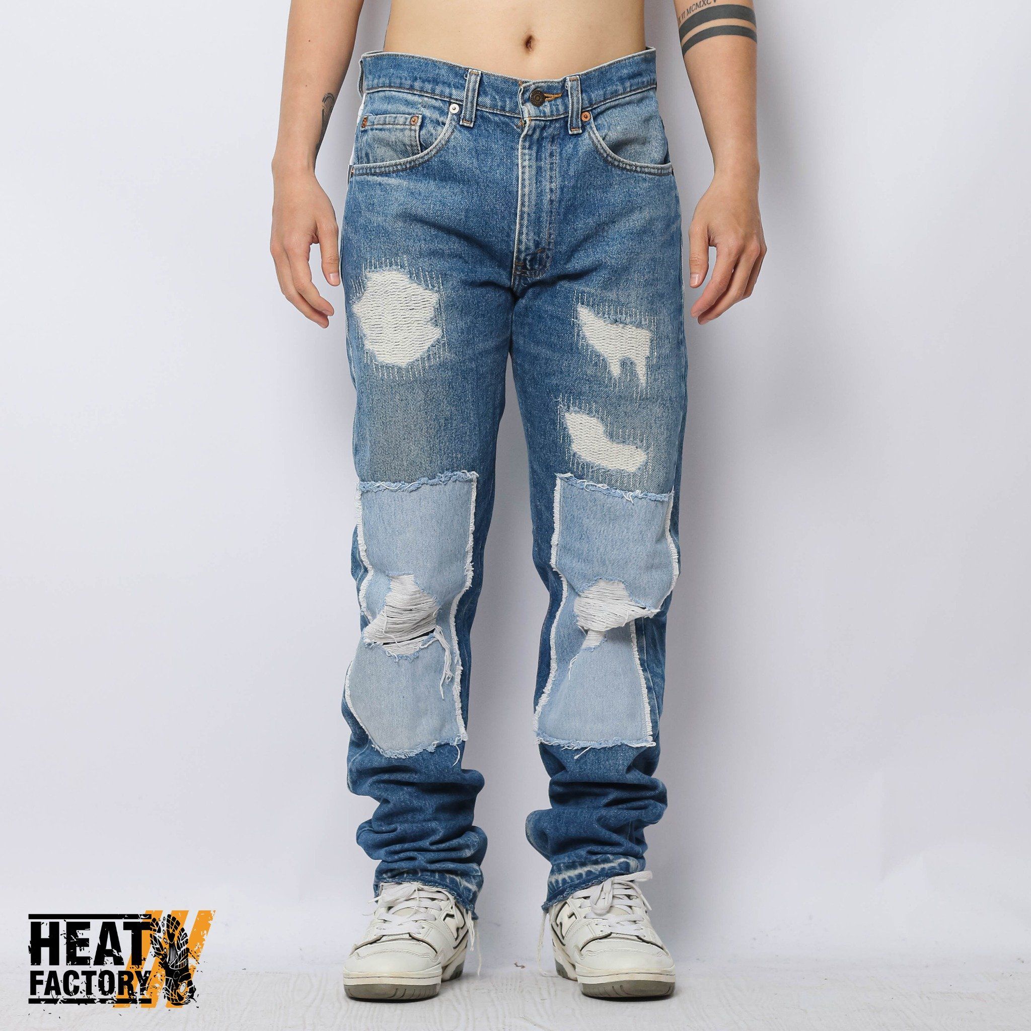  Dddchaosss x Heat Factory Jeans 