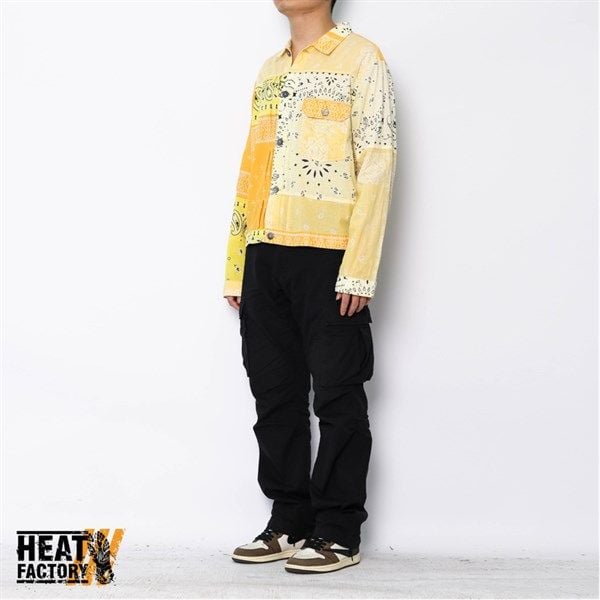  Kapital Shirt Bandana Yellow 