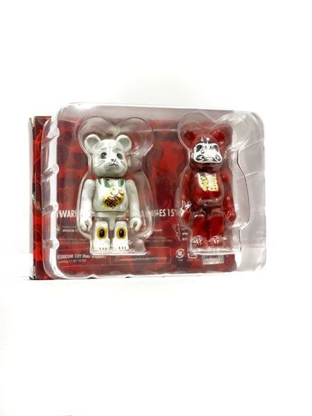  Bearbrick Bape Manekineko Daruma (Set of 2) 