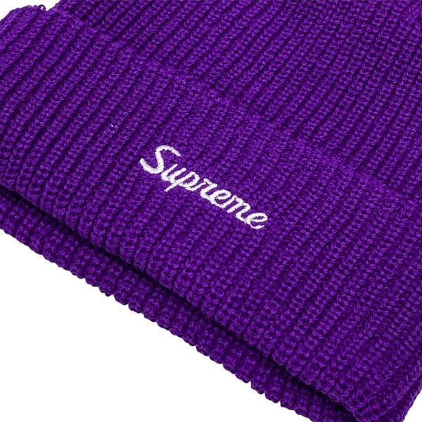  Supreme Beanie Loose Gauge SS21 (Purple) 