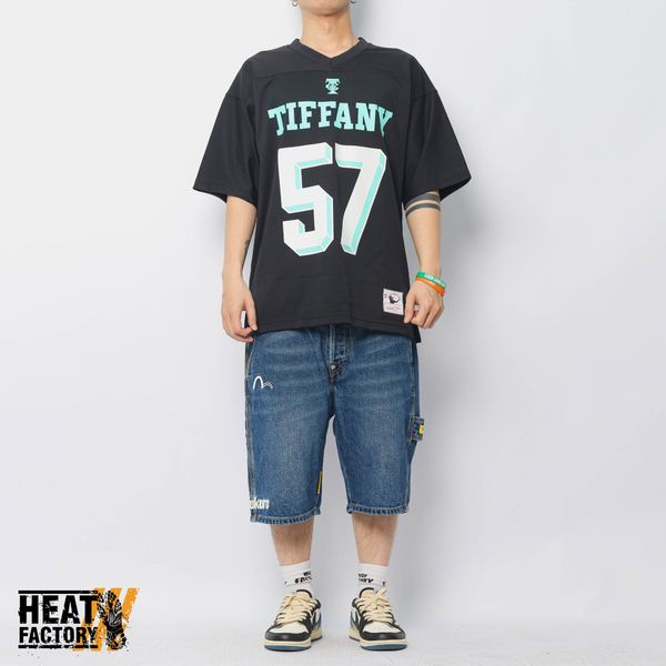  Tiffany&Co x NFL x Mitchell&Ness Jersey Football (Black/Tiffany Blue) 