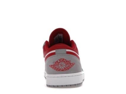  Jordan 1 Low Light Smoke Grey Gym Red 